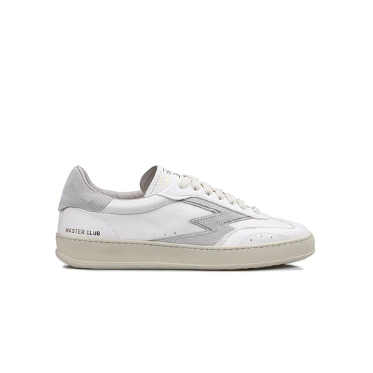 SNEAKERS CLUB OFF-WHITE LOGO GRIGIO